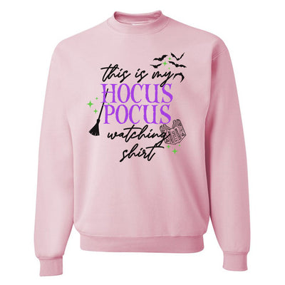 'This Is My Hocus Pocus Watching Shirt' Crewneck Sweatshirt