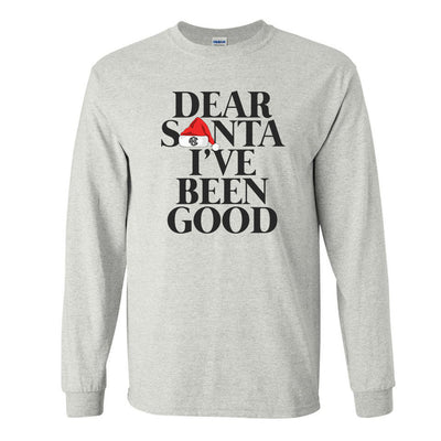 Monogrammed 'Dear Santa' Basic Long Sleeve T-Shirt