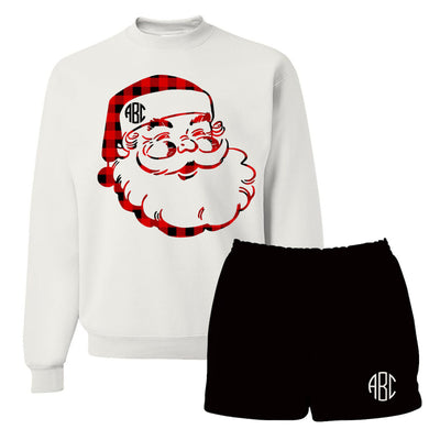 Santa Clause Christmas Morning Outfit