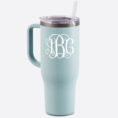 Monogrammed 40 oz Tumbler