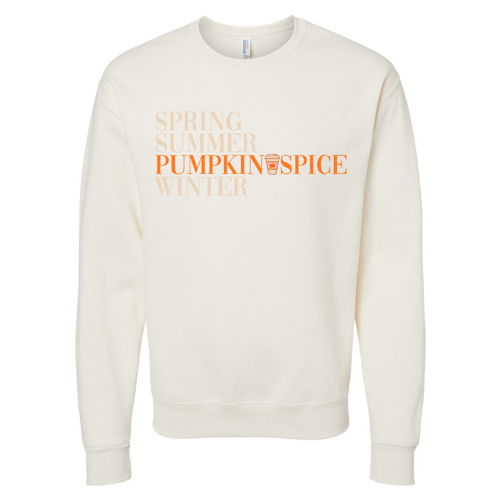 'Pumpkin Spice Season' Crewneck Sweatshirt