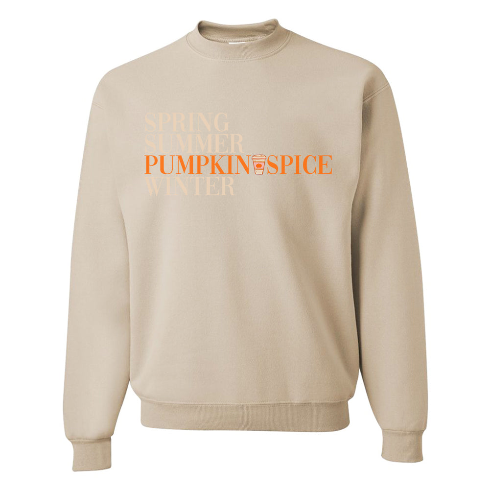 'Pumpkin Spice Season' Crewneck Sweatshirt