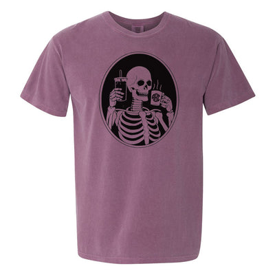Monogrammed 'Skeleton Coffee' T-Shirt