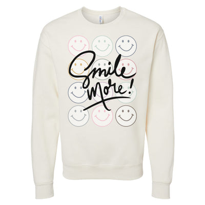 'Smile More' Crewneck Sweatshirt