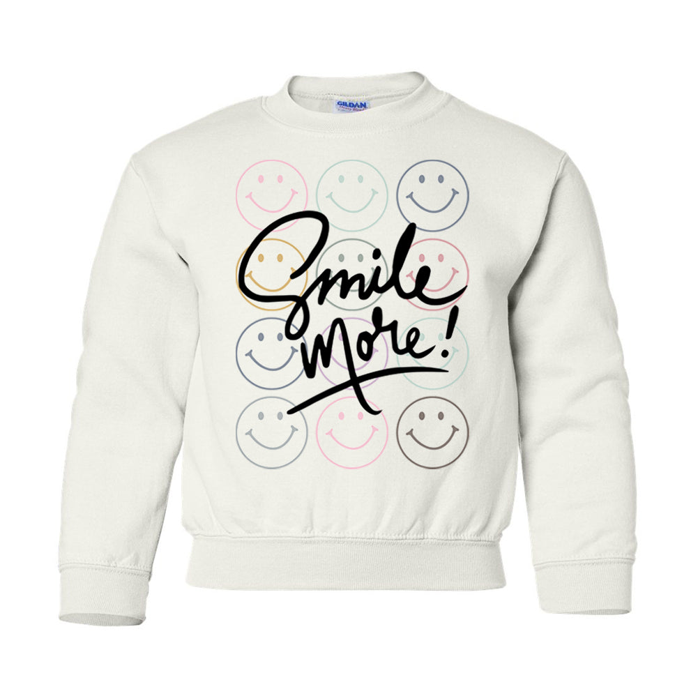 Kids 'Smile More' Youth Sweatshirt