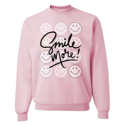 'Smile More' Crewneck Sweatshirt