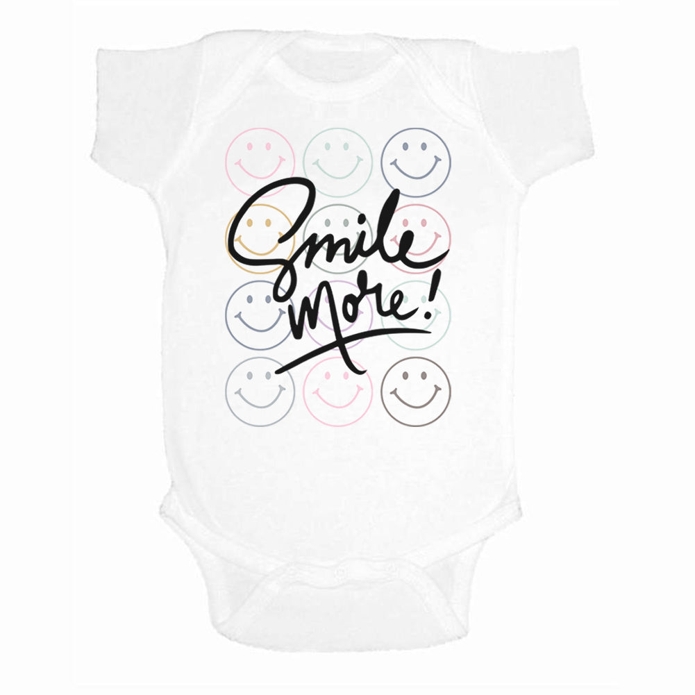 Infant 'Smile More' Onesie