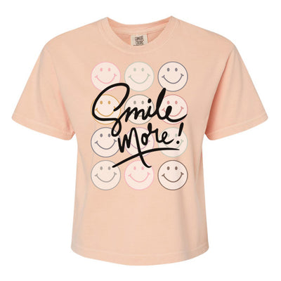 'Smile More' Boxy T-Shirt
