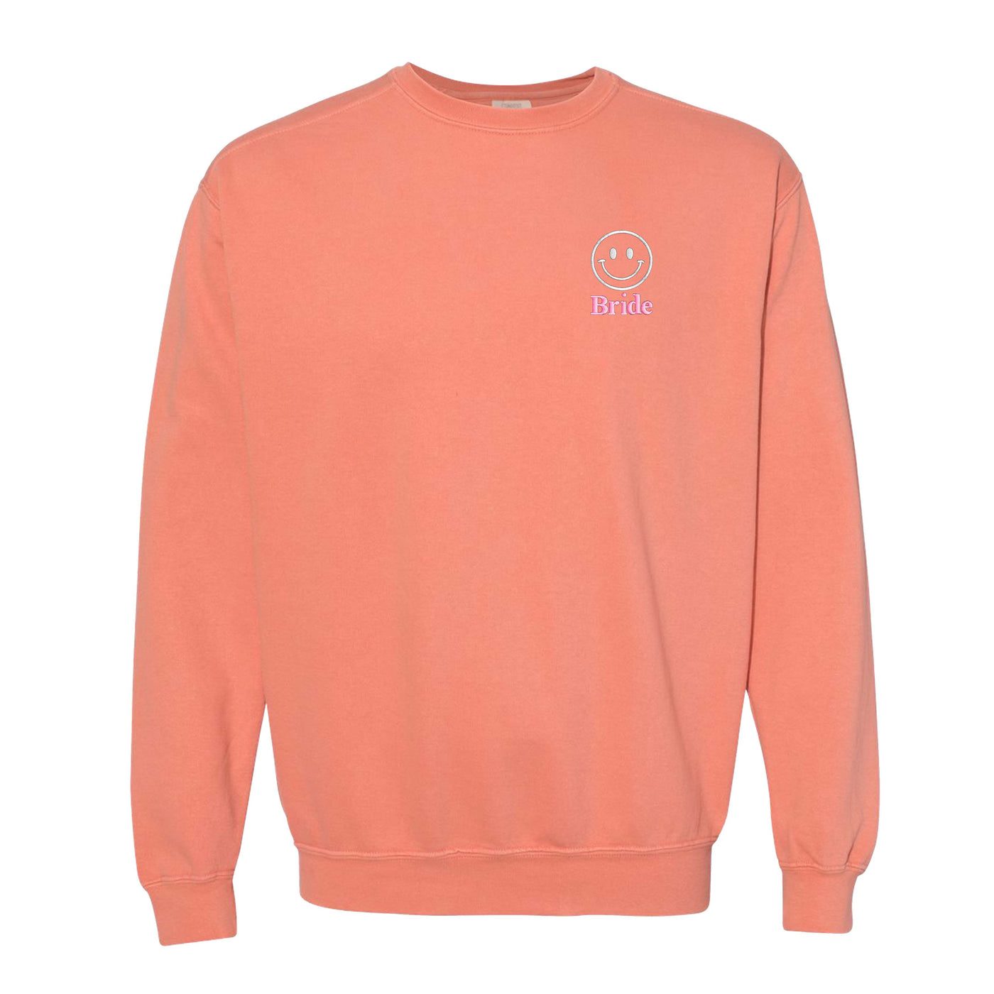 'Smiley Face' Comfort Colors Sweatshirt