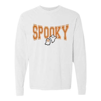 Monogrammed 'Spooky' Long Sleeve T-Shirt