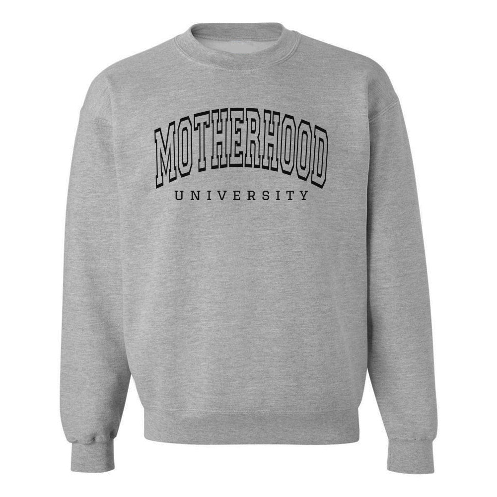 'Motherhood University' Crewneck Sweatshirt
