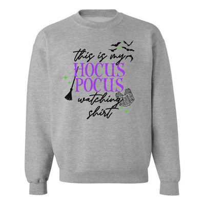 'This Is My Hocus Pocus Watching Shirt' Crewneck Sweatshirt