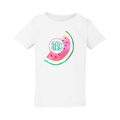 Cute Personalized Toddler Shirt- Watermelon Design
