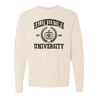 Monogrammed 'Halloweentown University' Long Sleeve T-Shirt