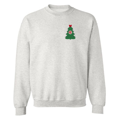 Monogrammed 'Christmas Tree' Crewneck Sweatshirt