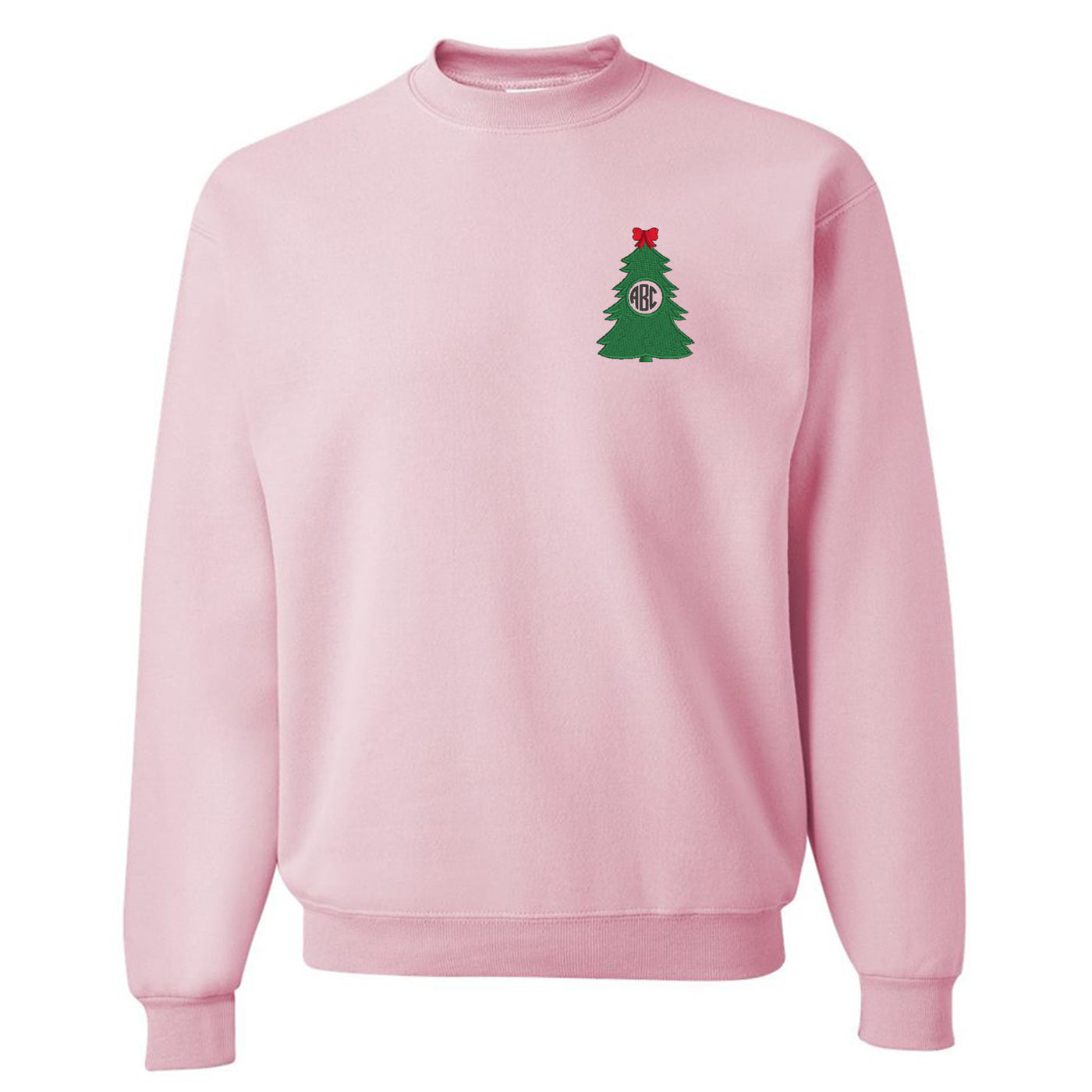 Monogrammed 'Christmas Tree' Crewneck Sweatshirt