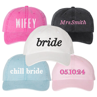 Make It Yours™ Bride/Wedding Baseball Hat