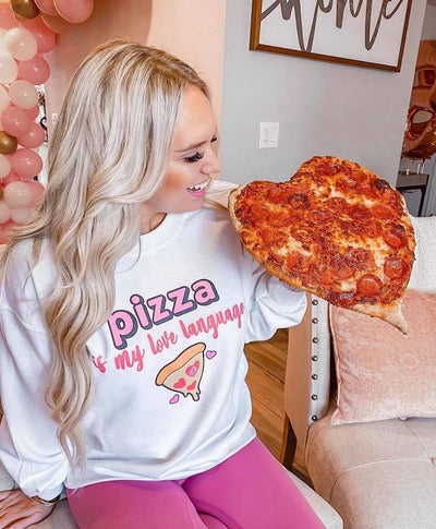 PIzza Valentines Day Sweatshirt