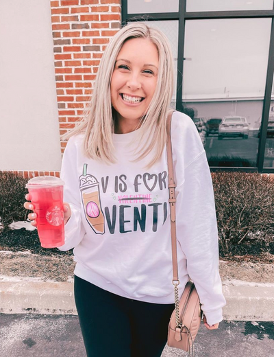 Venti! Coffee Valentines Day Sweatshirt