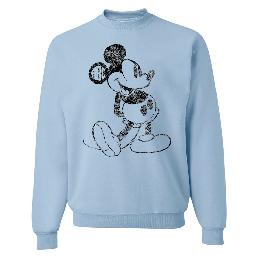 Monogrammed 'Vintage Mickey' Crewneck Sweatshirt