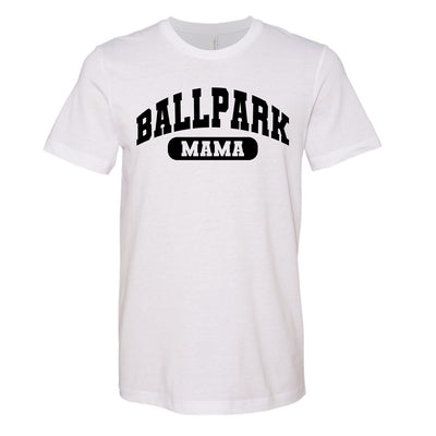 'Ballpark Mama Varsity' Premium T-Shirt