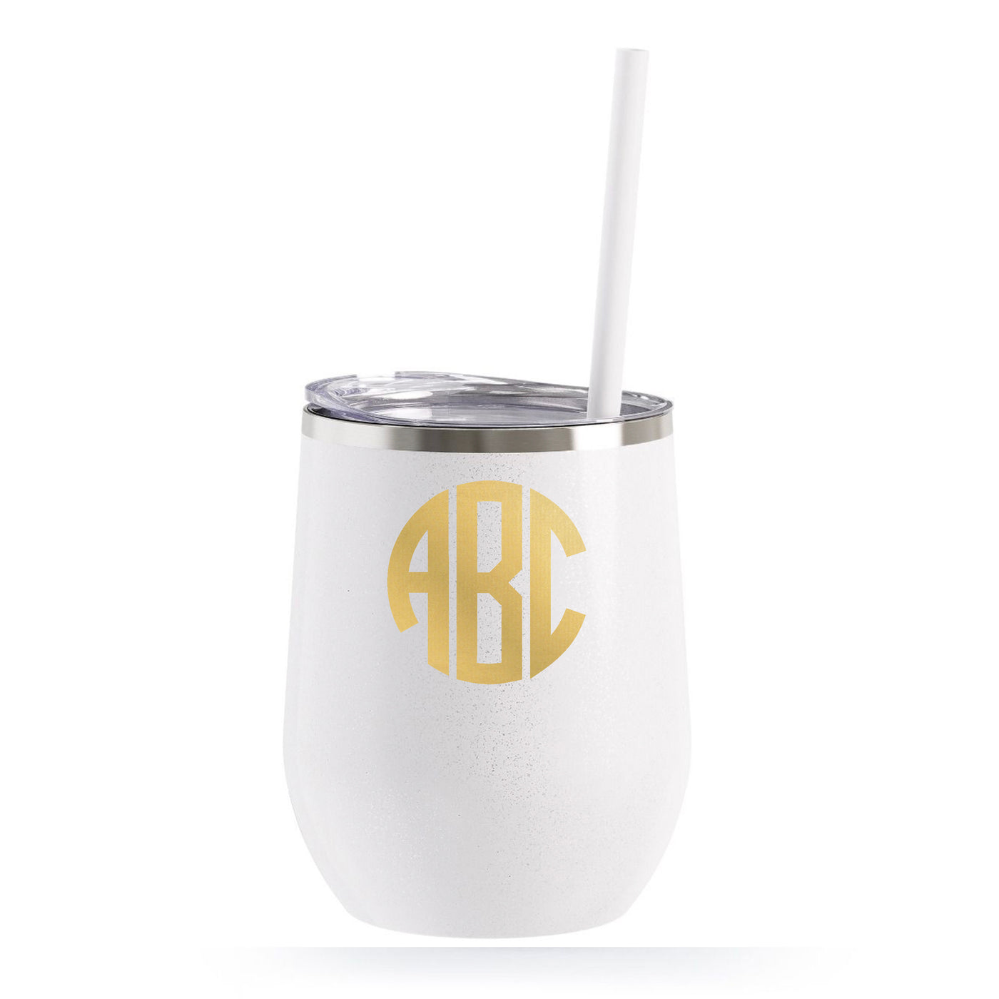 Monogrammed Wine Tumbler