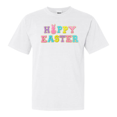 Happy Easter Letter Patch T-Shirt
