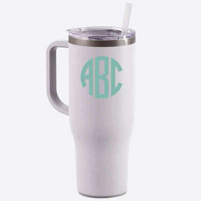 Monogrammed 40 oz Tumbler