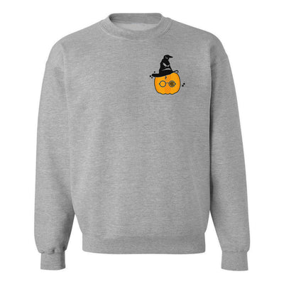 Monogrammed 'Pumpkin Wizard' Crewneck Sweatshirt