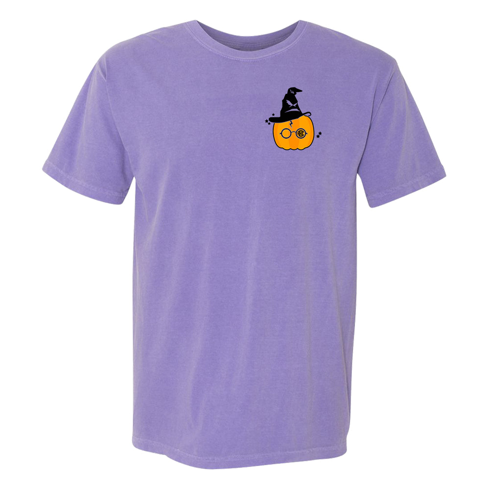 Monogrammed 'Pumpkin Wizard' T-Shirt