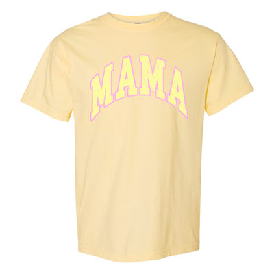 'Distressed Varsity Mama' T-Shirt
