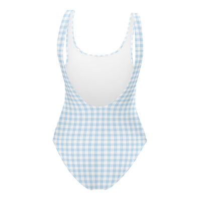 'Blue Gingham' One-Piece Swimsuit