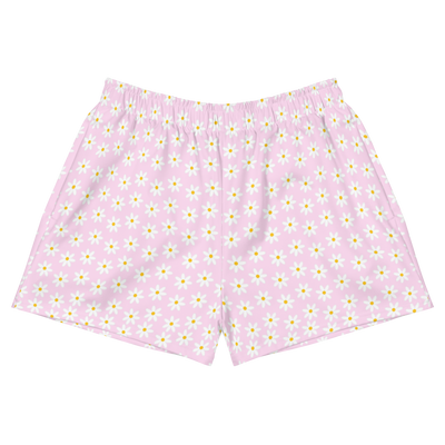 'Daisy Pattern' Women’s Athletic Shorts