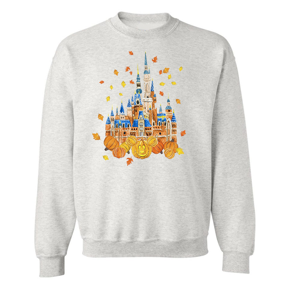 'Fall Magic Castle' Crewneck Sweatshirt