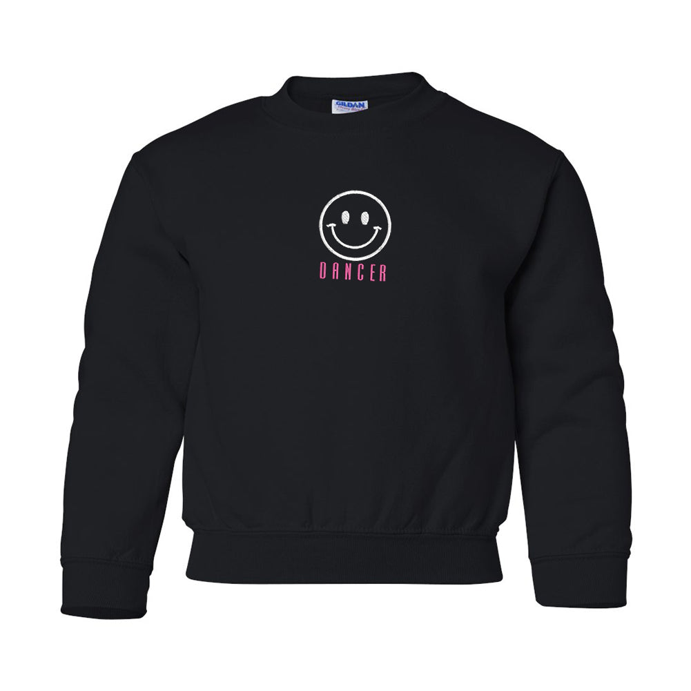 Kids 'Smiley Face' Crewneck Sweatshirt
