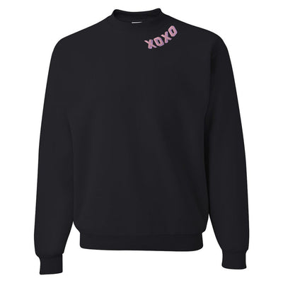 XOXO Shadow Block Crewneck Sweatshirt