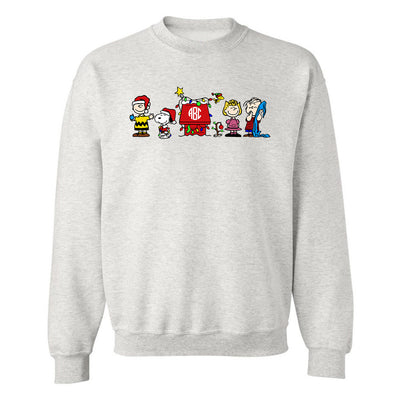 Monogrammed 'Charlie Brown Christmas' Crewneck Sweatshirt