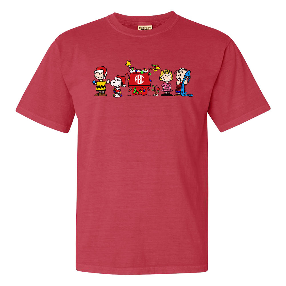 Monogrammed 'Charlie Brown Christmas' T-Shirt