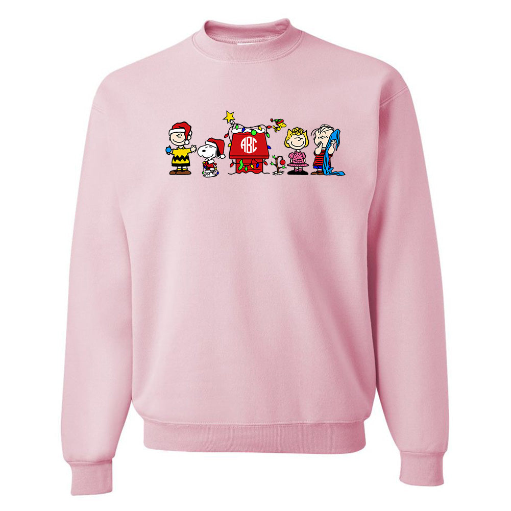 Monogrammed 'Charlie Brown Christmas' Crewneck Sweatshirt