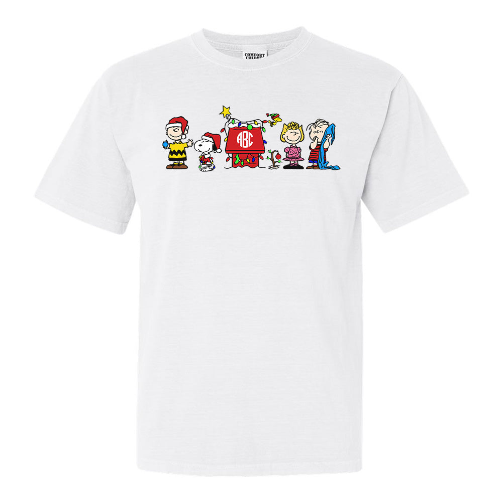 Monogrammed 'Charlie Brown Christmas' T-Shirt