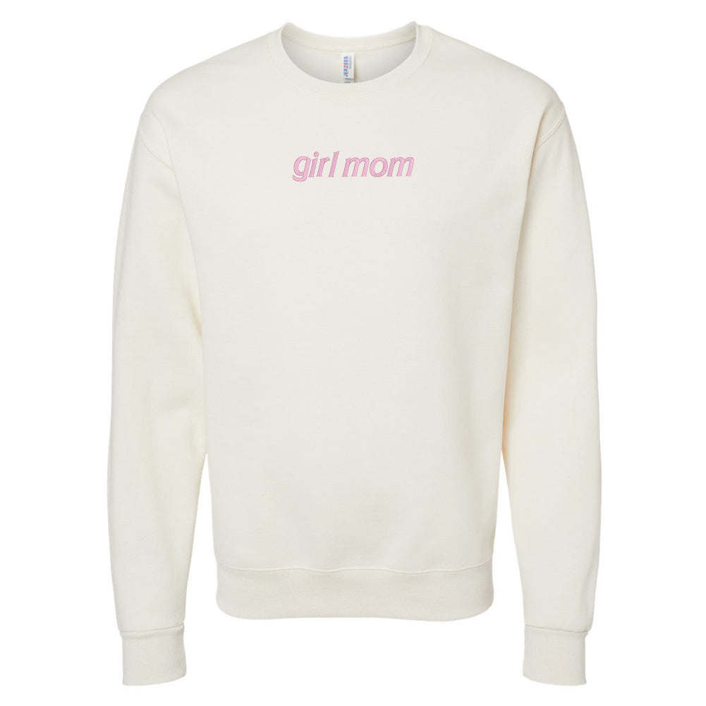 'Girl Mom' Crewneck Sweatshirt