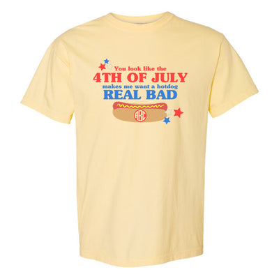 Monogrammed 'You Look Like The 4th of July' T-Shirt