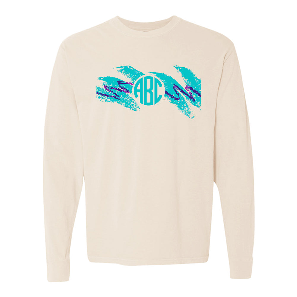 Monogrammed 'Dixie Cup' Long Sleeve T-Shirt
