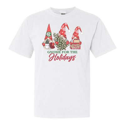 Monogrammed 'Gnome for the Holidays' T-Shirt