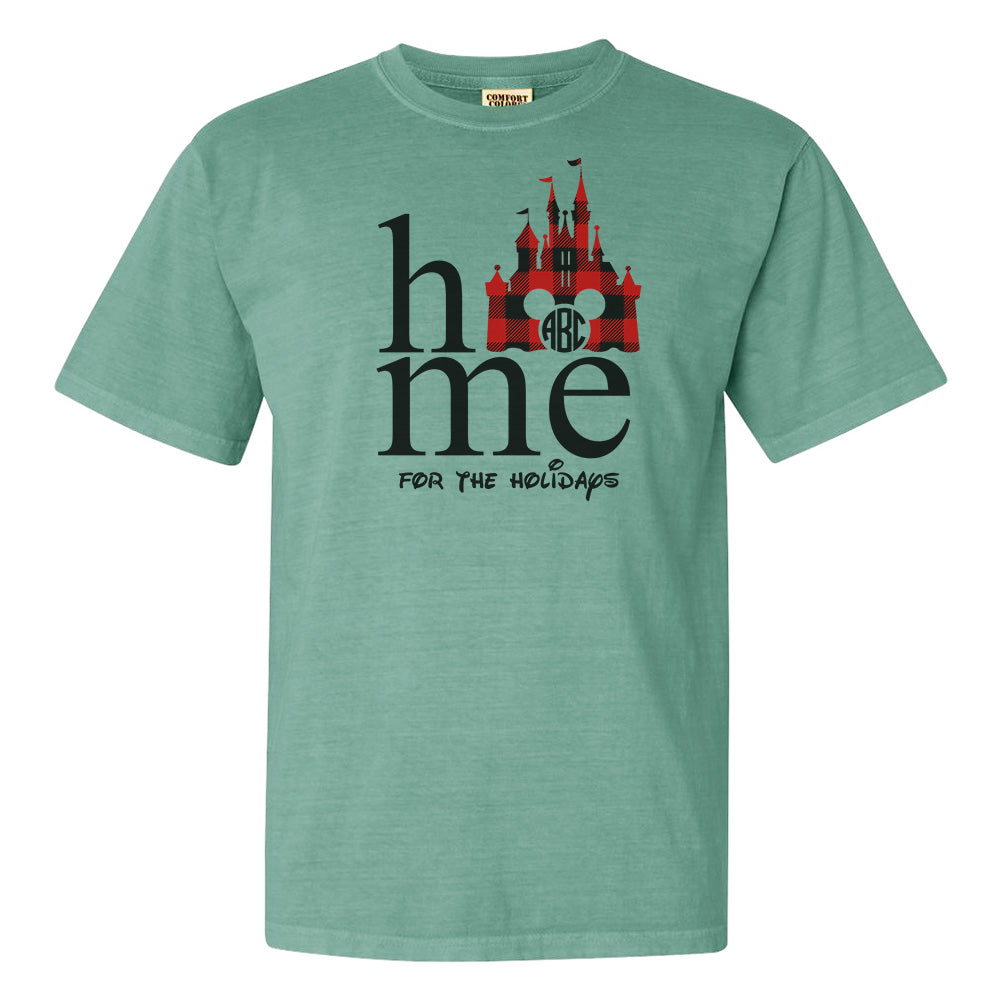 Monogrammed 'Disney Home for the Holidays' T-Shirt