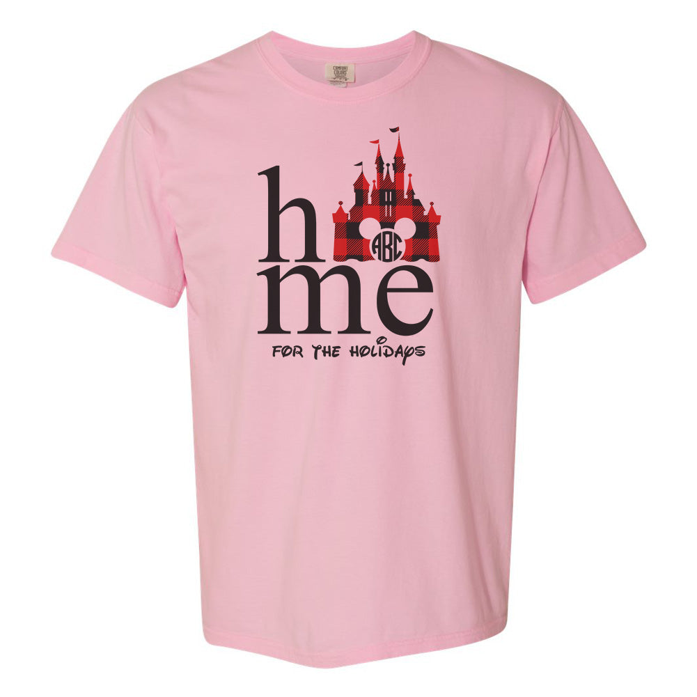 Monogrammed 'Disney Home for the Holidays' T-Shirt