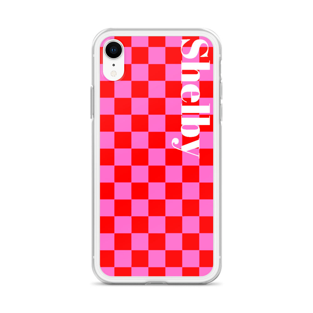 Make It Yours™ Check Pattern iPhone Case - United Monograms