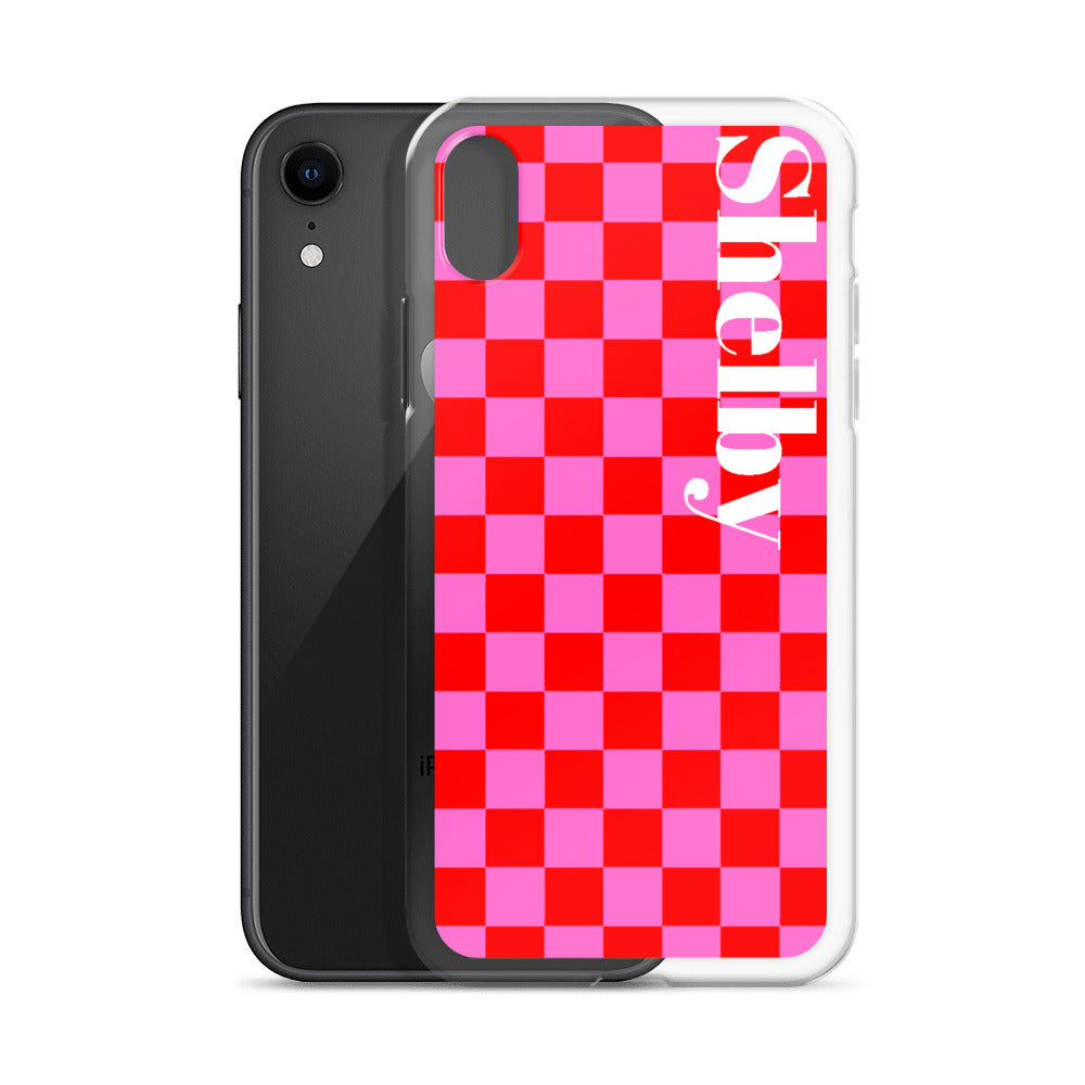 Make It Yours™ Check Pattern iPhone Case - United Monograms
