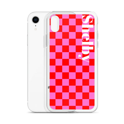 Make It Yours™ Check Pattern iPhone Case - United Monograms