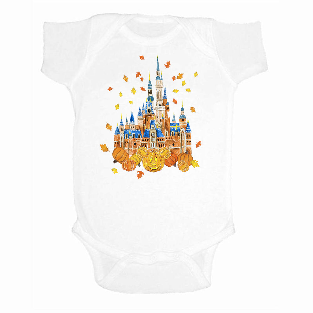 Infant 'Fall Magic Castle' Onesie